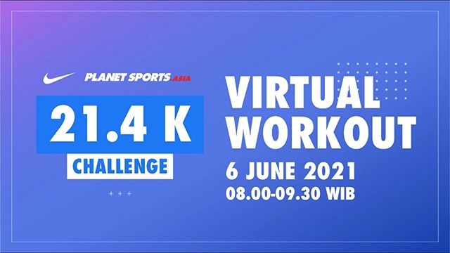 21.4 K Virtual Workout